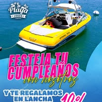 Lancha deportiva para wakeboard y esquí