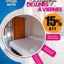 Habitación de hospedaje en Playa Virgen